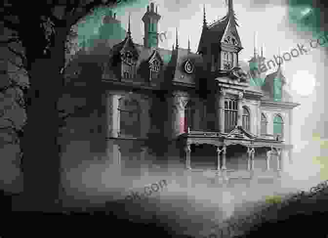 A Dark And Atmospheric Image Of Sophia House, A Victorian Mansion Shrouded In Mist Sophia House: A Novel Erik Shonstrom
