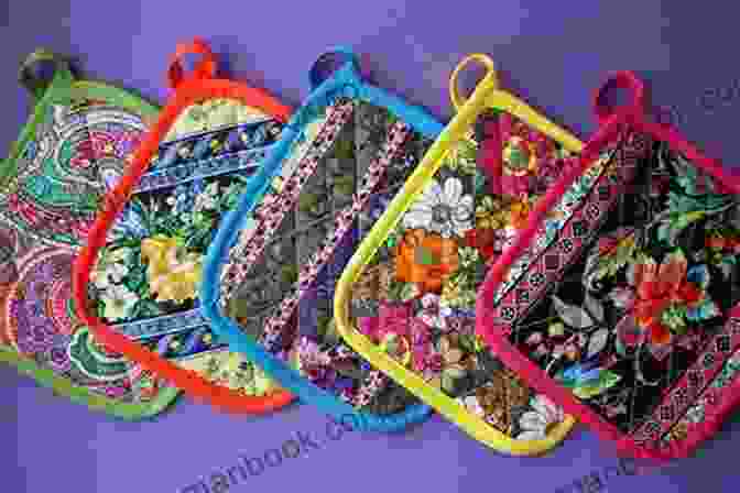 A Gallery Of Potholders Showcasing Various Patterns And Colors Potholder Crochet Pattern Joosr