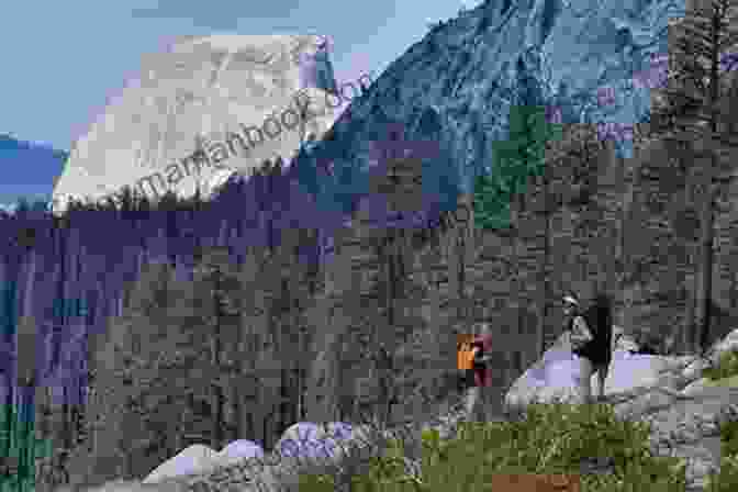 A Hiker Enjoying The Breathtaking Views Of Yosemite Valley, A Testament To John Muir's Enduring Legacy. The Yosemite John Muir