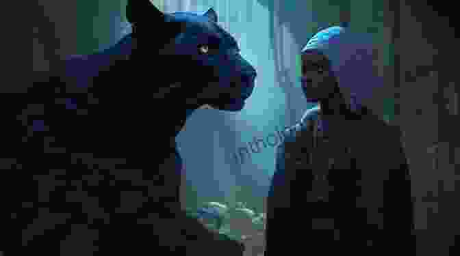 A Majestic Black Panther, Darien's Loyal Companion The Panther And The Pearl