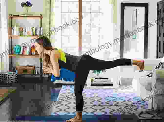 A Photo Of A Woman Practicing Yoga In Her Kitchen. Speech Therapy And Cooking: Simple Recipes With A Sprinkle Of Therapy: Practise Speech Sounds And Develop Social Interaction Skills Through Cooking Colouring And Other Educational Activities