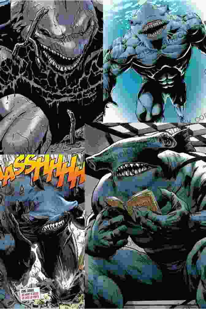 A Vibrant Image Showcasing King Shark's Superhuman Strength, Sharp Teeth, And Armored Skin Suicide Squad: King Shark (2024 ) #7