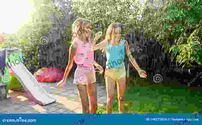 A Young Child Laughing And Playing In The Rain Playing In The Rain (Escape 1)