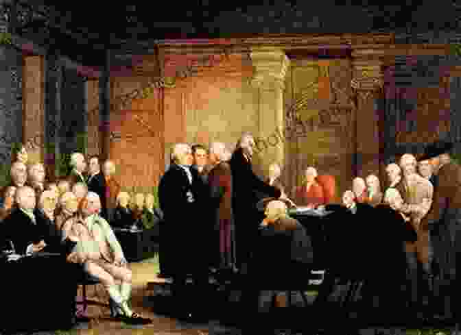 An Engraving Depicting The Signing Of The United States Constitution In Independence Hall Abraham Lincoln And The American Civil War 2 AUDIO EDITION: The United States History For English Learners Children(Kids) And Young Adults