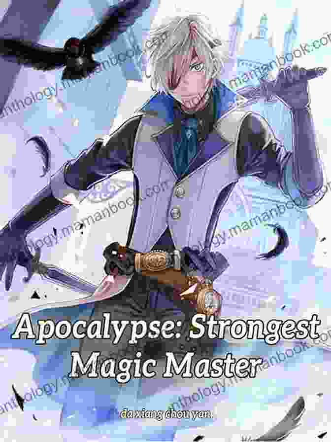 Cover Of Apocalypse: Strongest Magic Master Fantasy LitRPG System Vol. 1, Featuring A Young Man With Spiky Black Hair And Red Eyes, Wielding A Staff, Surrounded By A Magical Aura. Apocalypse: Strongest Magic Master : Fantasy Litrpg System Vol 4