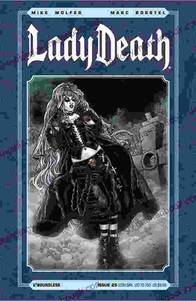 Lady Death's 150th Cover Lady Death Origins #10 (Lady Death: Origins)