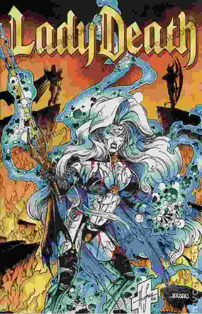 Lady Death's First Cover Lady Death Origins #10 (Lady Death: Origins)
