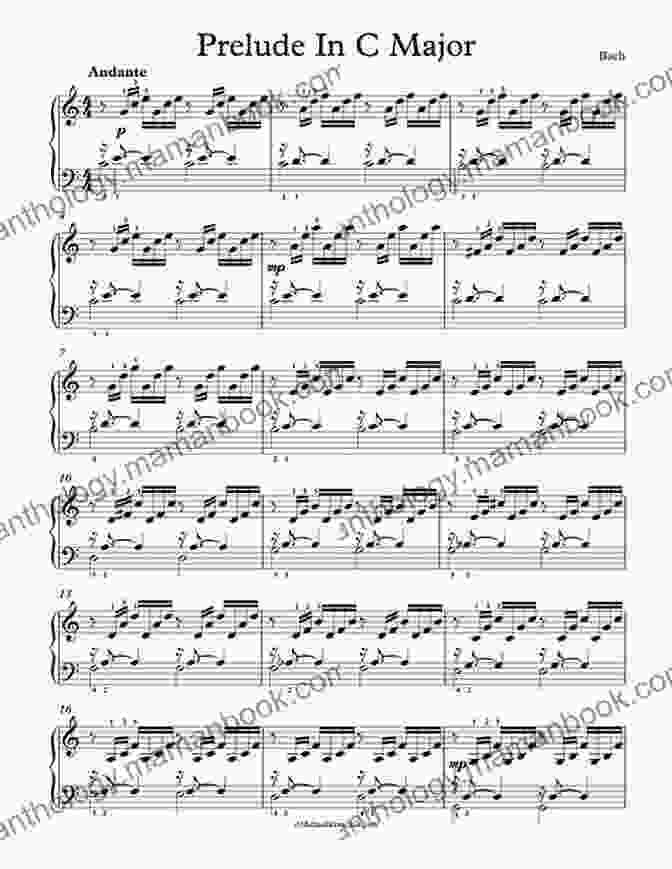 Sheet Music For 'Prelude In C Major' By J.S. Bach A Perfect 10 1: 10 Piano Solos In 10 Styles For Elementary To Late Elementary Pianists (Piano)