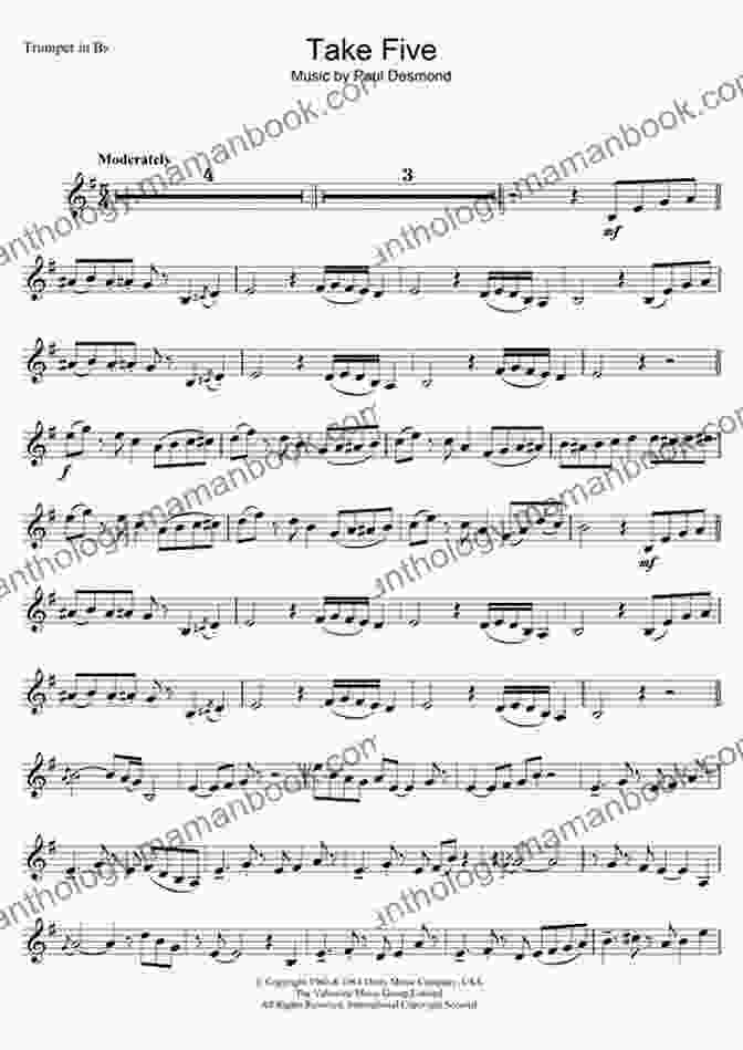 Sheet Music For 'Take Five' By Dave Brubeck A Perfect 10 1: 10 Piano Solos In 10 Styles For Elementary To Late Elementary Pianists (Piano)