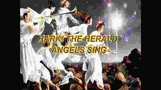 Two Vocalists Singing 'Hark! The Herald Angels Sing' Against A Church Background CLARINET HYMN SELECTIONS: 21 Christmas Hymns For Solo Duet Trio And Quartet