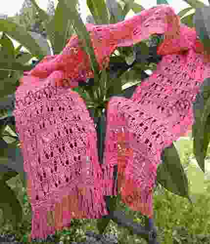 Really Easy Flame Lace Scarf Knit Pattern